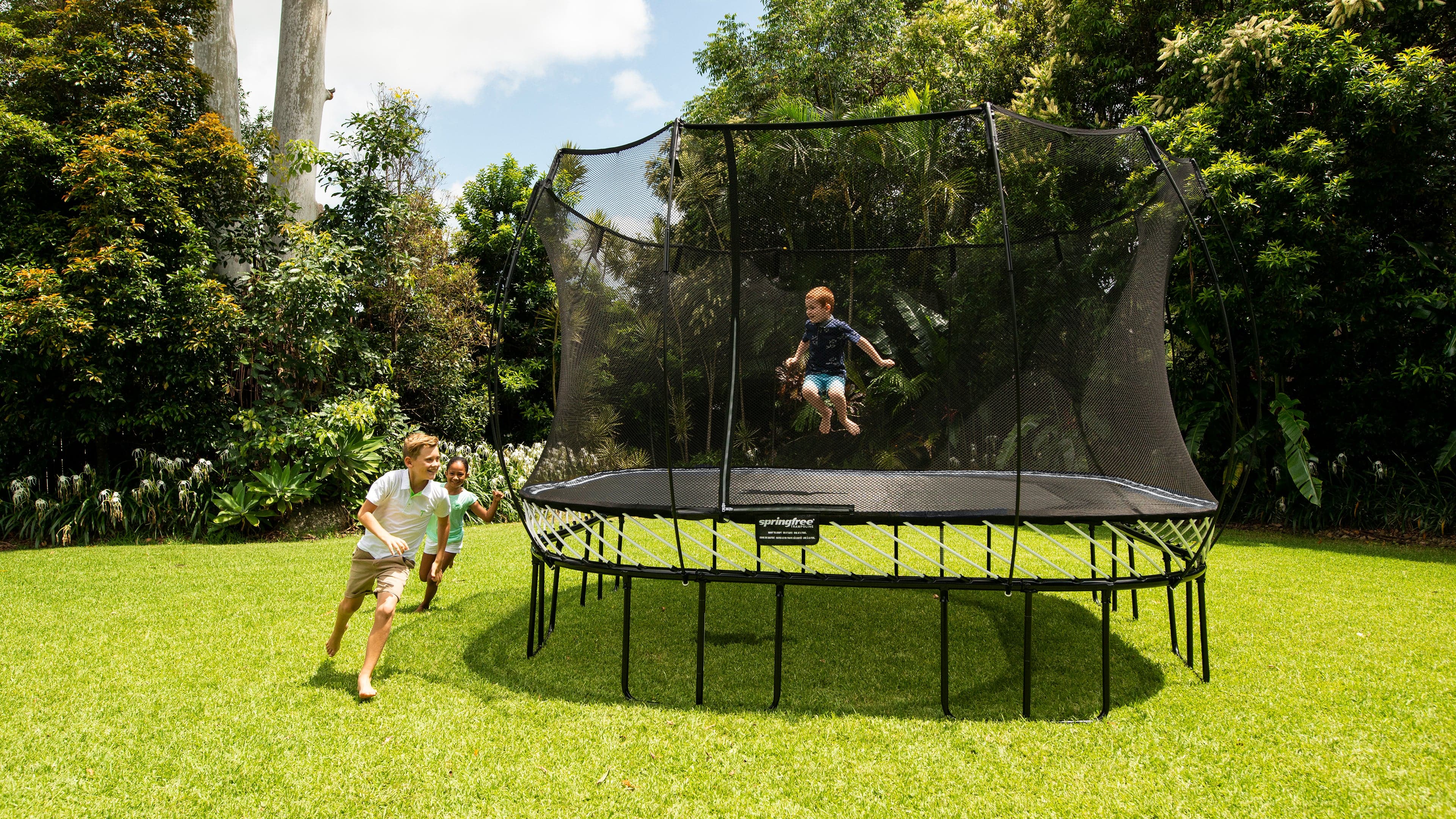 Jumbo Square Trampoline