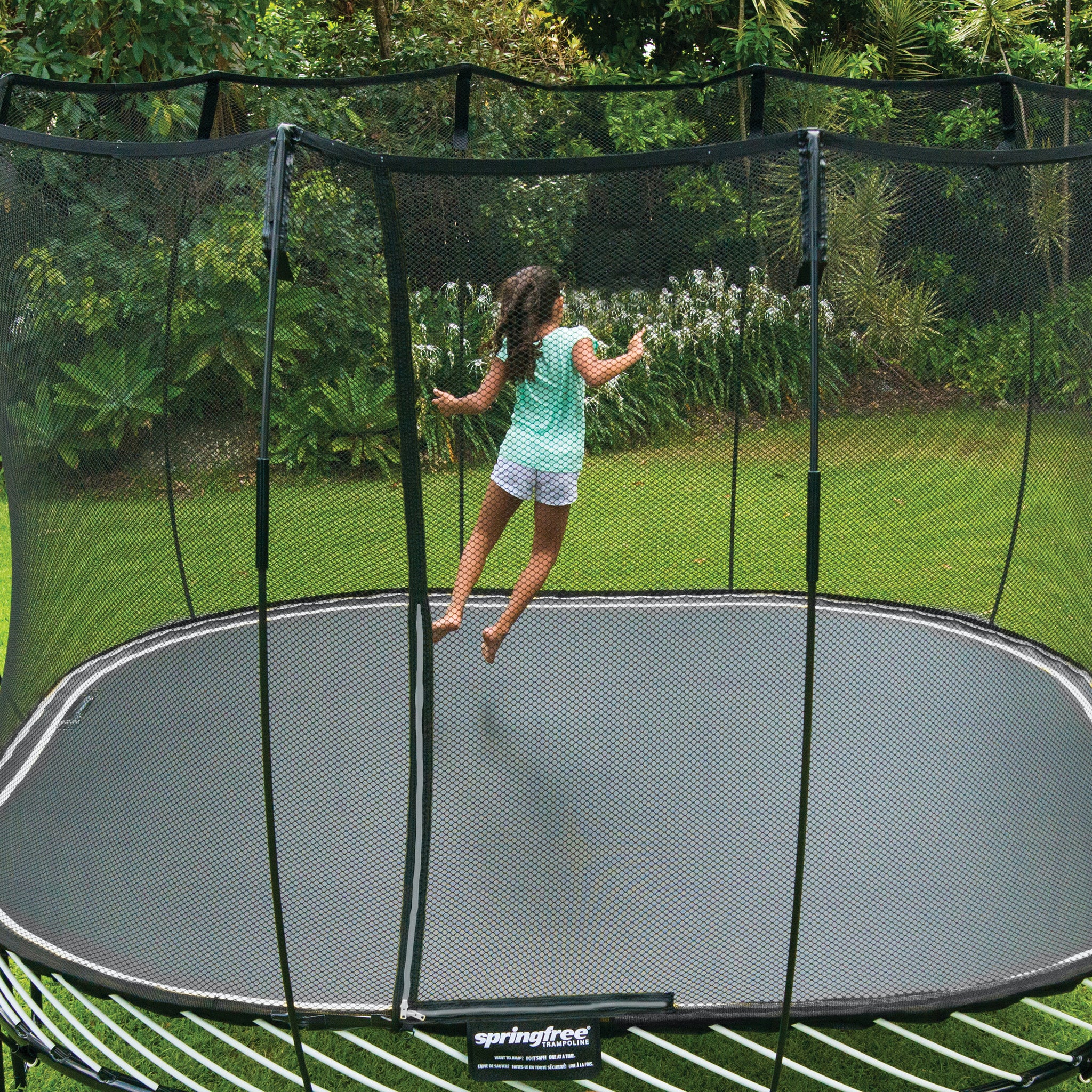 Large Square Trampoline S113 - Best Seller